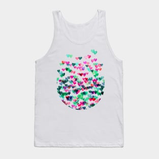 Heart Connections II - watercolor painting (color variation) Tank Top